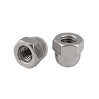 Din 1587 One Piece Hex Thin Nut, M12 Hex Cap Dome Nuts