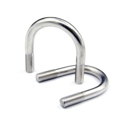 Half Thread 10.9 U Type Bolt White Zinc Plated Carbon Steel Meterial Fasteners