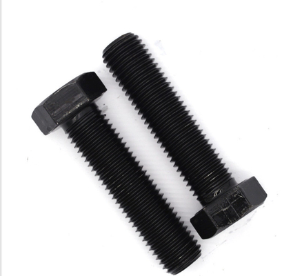 เครื่องเชื่อม เครื่องเชื่อมเต็มเส้น สีขาวผสมยาง เกรด 4.8 โบลต์ Hex DIN933 M5-M24