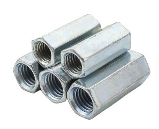 ซิงก์ปลูก Din 6334 M12 M16 หัว Hex แม้นเหล็กคาร์บอน มาตรฐาน ISO CE