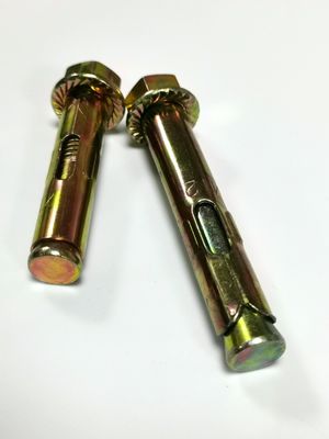 M8 แฮนช์แอนเกอร์โบลท์ Hex Flange Nut Hex งานหนักเหล็กกระดาษ