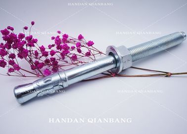 จุ่มร้อนชุบสังกะสี / สังกะสีสีขาว / สีสังกะสีสีเหลืองประเภทลิ่มสลักเกลียว M 24 M 16 M 18