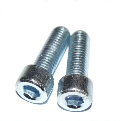 เครื่องแนบ Hex Socket bolt สแตนเลสคาร์บอน สแตนเลสสีขาว ซิงค์เกรด 8.8 สายเต็ม DIN 912