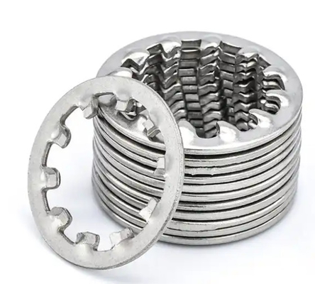 Din 6797 เครื่องแนบเหล็กไร้สแตนเลส M10 M12 เครื่องล้างฟัน