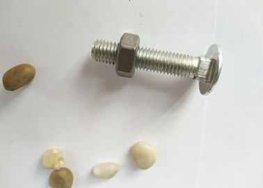 โบลท์รถคาร์บอนสแตนเลสที่มีขนาดหัวกลม M6-M24 สําหรับการก่อสร้าง