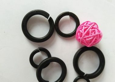 4.8 เกรดความแข็งแรงสูง Flat Steel Spring Washer สีดํา Anti Vibration M5 ~ M56
