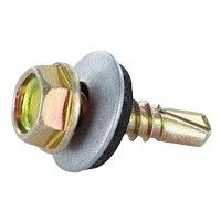 สีเหล็ก ซิงก์ Hexagonal Drill Tail หมอนดัก