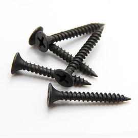 M5.5 Flat Bugle Head Drywall เจาะตนเองไม้สกรูเกลียวหยาบละเอียด Din 18182