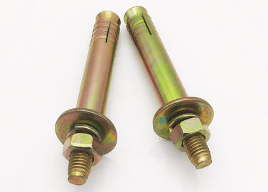 เครื่องเชื่อม โลหะคาร์บอน ลิฟท์ขยายแอนเกอร์ โบล็อต สี ซิงค์ Plated M6-M24