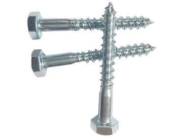 สแตนเลสคาร์บอน Din 571 Hex Head Self Drilling Screw ไม้ 4.8/88