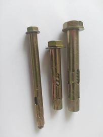 รัด 1/4 สลักเกลียวแขน M24 เหล็กกล้าคาร์บอน เหลือง Zinc