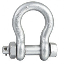 Marine Rigging สังกะสีชุบสังกะสี Anchor Dee Shackle ตัวยึดราคาโรงงาน