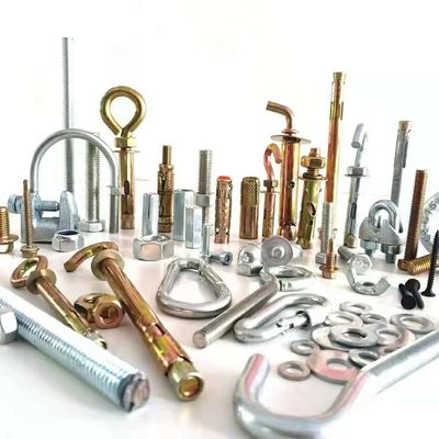 เหล็กชุบสังกะสียกแหวนตาสกรูเมตริกเกลียวตาBolt