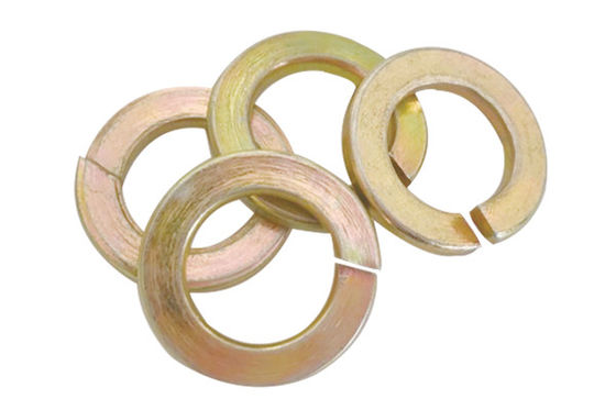 Black Finish Din 127 เครื่องซักผ้าสปริงชุบสังกะสี Carbon Steel