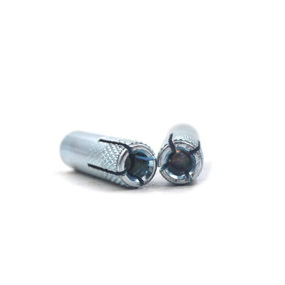 4.8 เกรด ดรอปในแอนเกอร์ Fasteners Q195 โลหะคาร์บอนสแตนเลสเหลืองปูน Plated