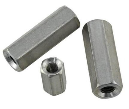 ซิงก์ปลูก Din 6334 M12 M16 หัว Hex แม้นเหล็กคาร์บอน มาตรฐาน ISO CE