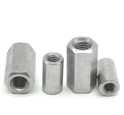 ซิงก์ปลูก Din 6334 M12 M16 หัว Hex แม้นเหล็กคาร์บอน มาตรฐาน ISO CE